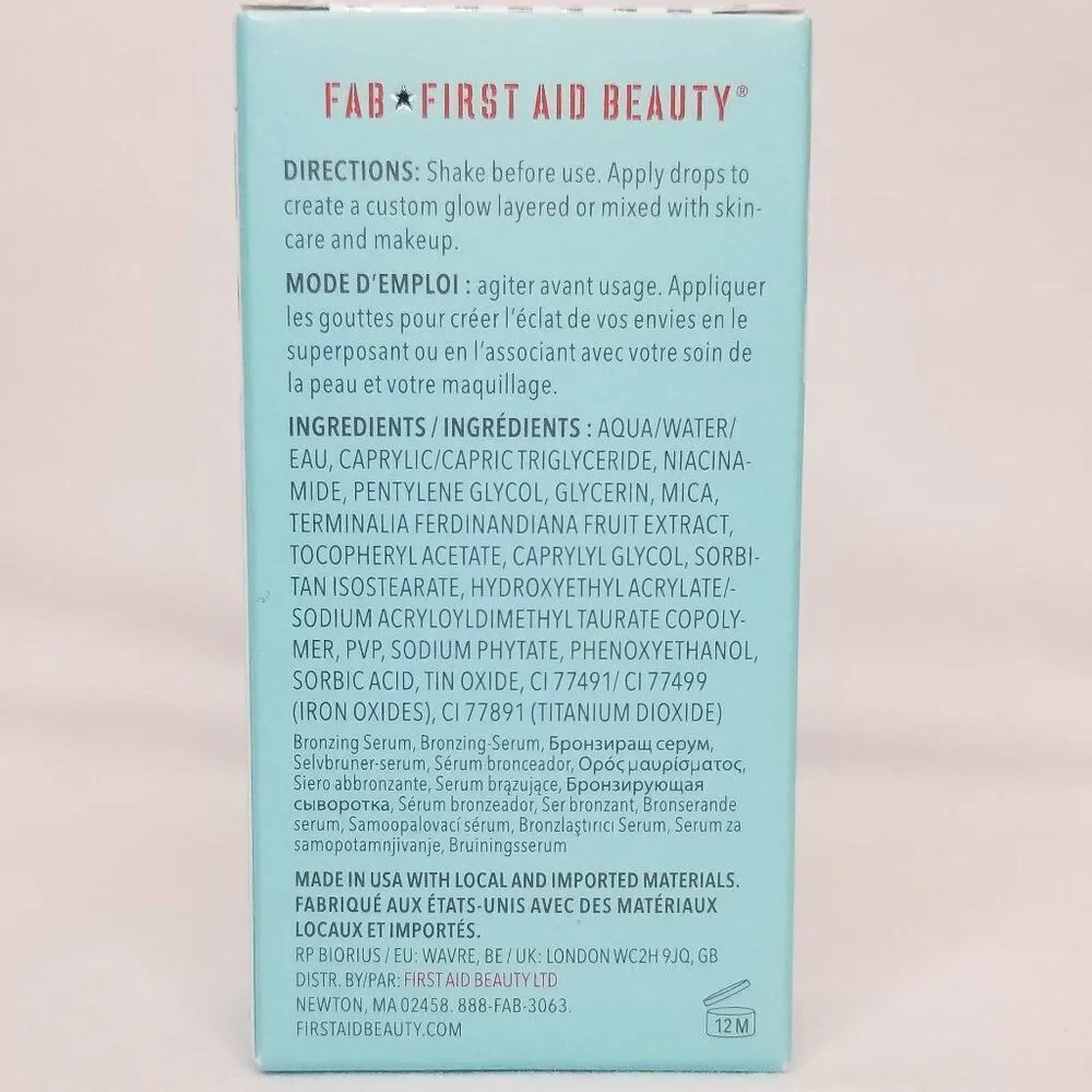 First Aid Beauty - Bronze + Glow Drops with Niacinamide